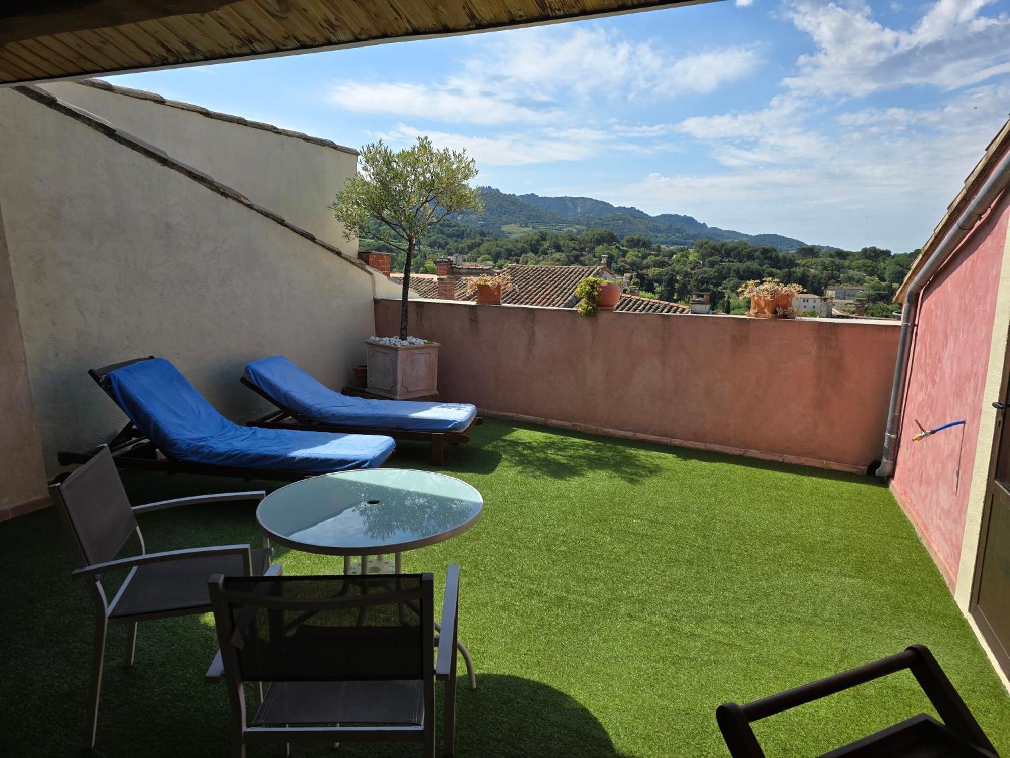La Vigne Appartement Sablet Exterior foto