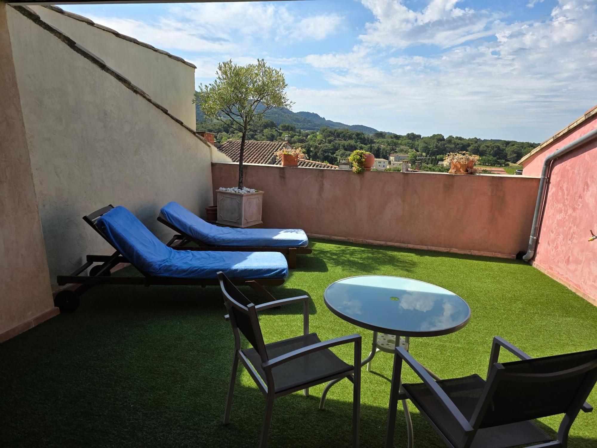 La Vigne Appartement Sablet Exterior foto